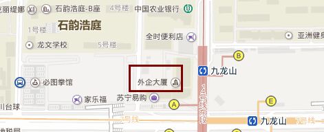 外企大厦地图
